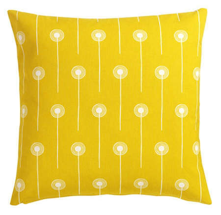 dandelion yellow cushion covers 8