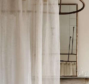 Bath Natural Shower Curtains portrait 12
