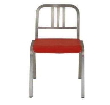 emeco navy chair red