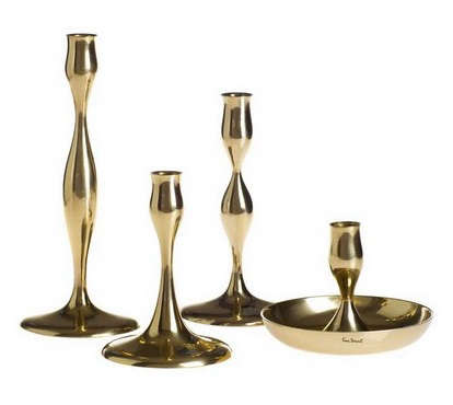 eva zeisel brass candlesticks 8