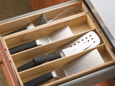 expandable kitchen tool tray  