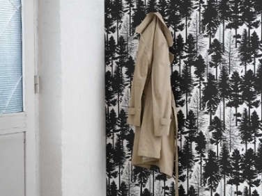 ferm fir tree wallpaper  