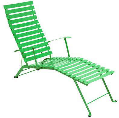 fermob green chaise 6