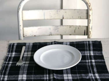 Kitchen Tartan and Checked Table Linens from Fog Linen portrait 9