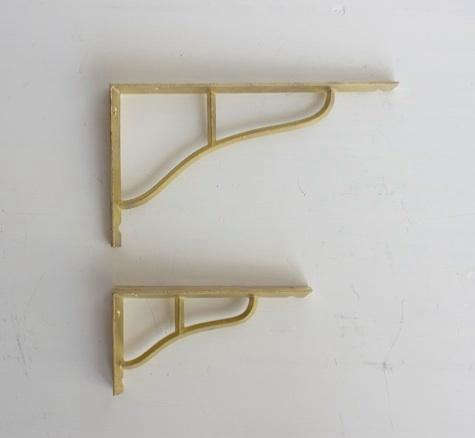 futagami brass shelf supports 8