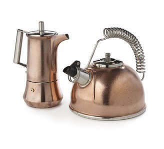 genesis kettle and coffee pot