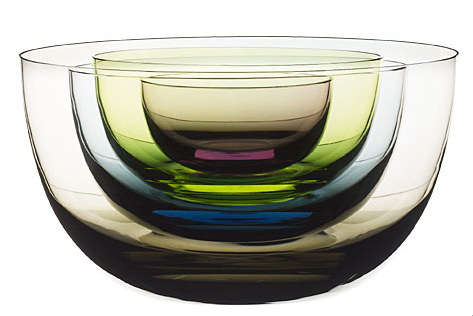 Large Glass Bowl Pendant portrait 17