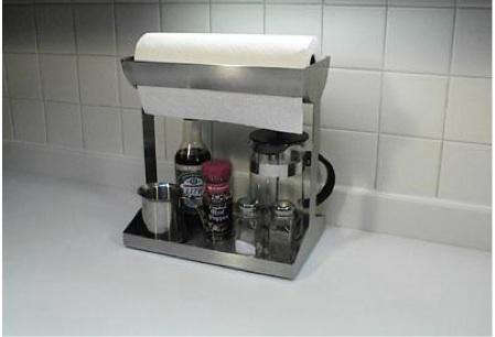 paper towel holder and spice rack 8