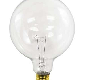 globe light bulb  