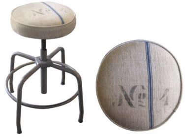 grainsack industrial stool  