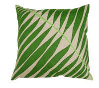 Avocado Palm Wool Felt Pillow portrait 42