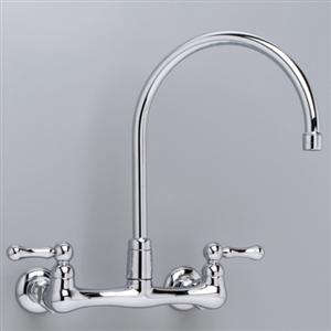 heritage wall mount kitchen faucet 8