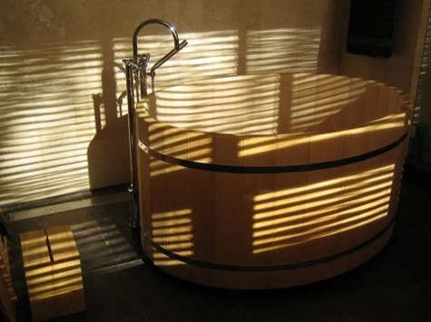hinoki elliptical ofuro bath tub 8