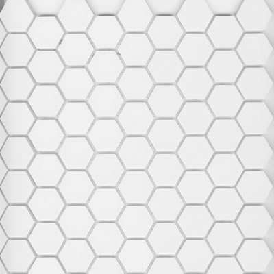 Historic Series Unglazed One Inch Hex Tile, 1 Inch Hexagon Tile