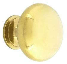 small classic brass cabinet knob 8