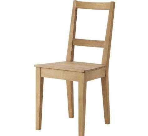 ikea bertil wood dining chair  