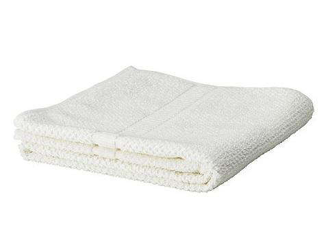 ikea frajen bath towel white