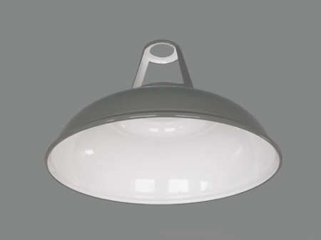 gray enamel lampshade 8