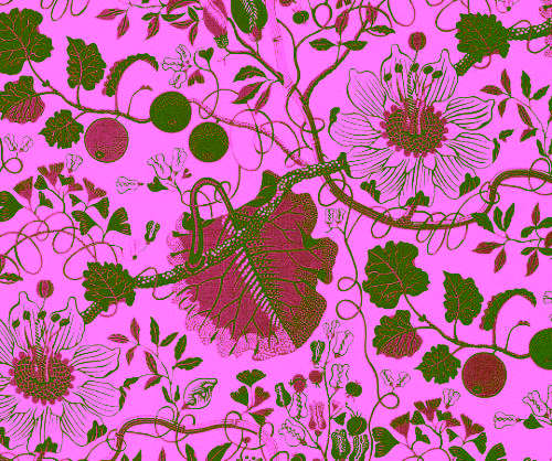 Flower Cut Out Inverse Fabric portrait 15