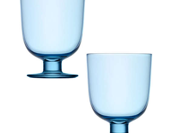 lempi drinking glass – light blue 8