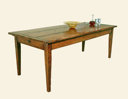 refectory farmhouse extendable table in oak 8