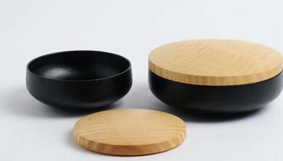 urushi boxes with wood lid 8
