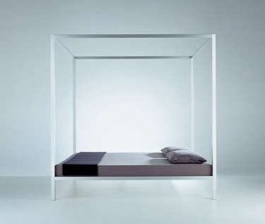 mdf italia aluminum bed