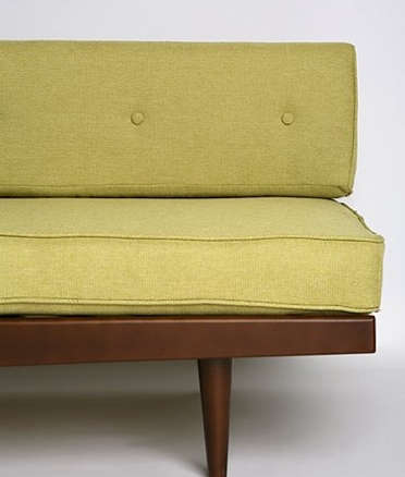 mid century sofa urban outfitters pistachio  
