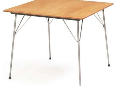 modernica folding table maple  
