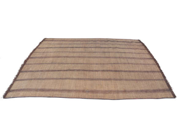 moroccan vintage tuareg leather rug 8