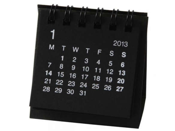 2013 desktop mini calendar 8