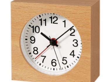 muji wood clock  