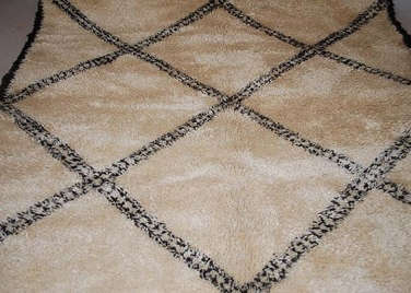 my marrakesh beni ourain carpet  
