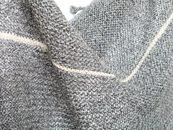 Hand Knitted Alpaca Blanket