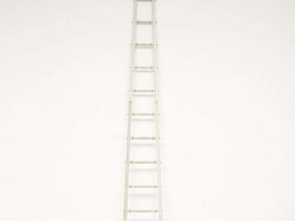 Teak Ladder with Shelf portrait 27