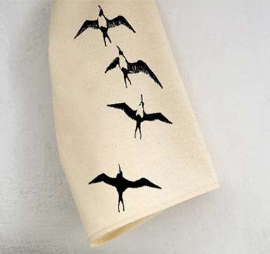frigate sea bird tea towel 8