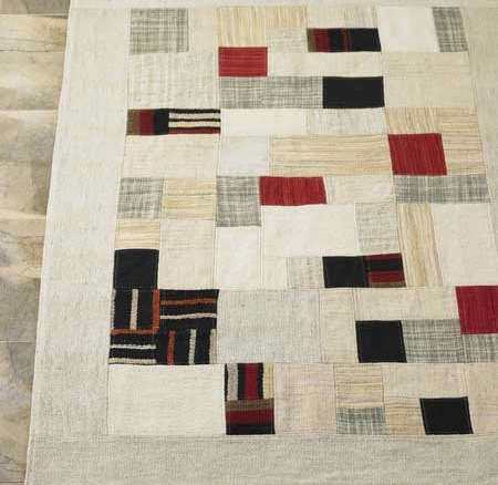 patchwork wool rug 8