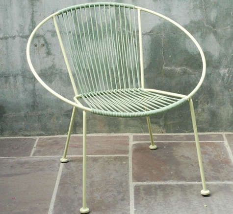 plain air green hoop chair  