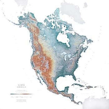 north america map 8
