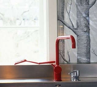 red faucet 4  