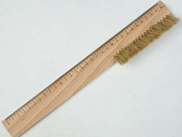 rm canoe ruler brush  