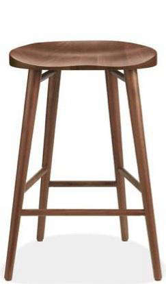 room board walnut stool 2