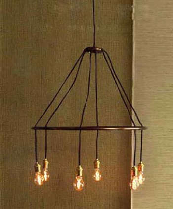 roost halo chandelier 8