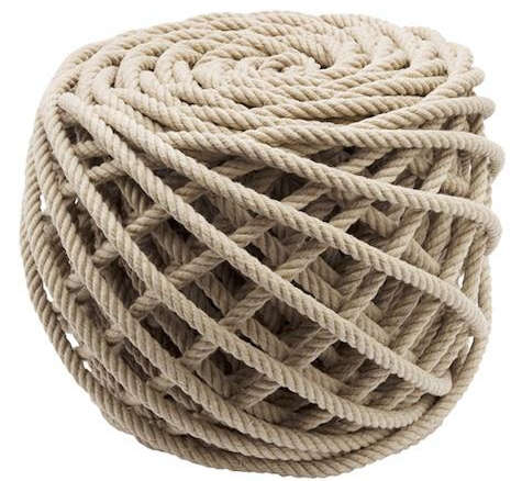 rope pouf thomas eyck  