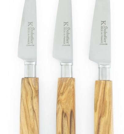 sabatier olive wood knives  