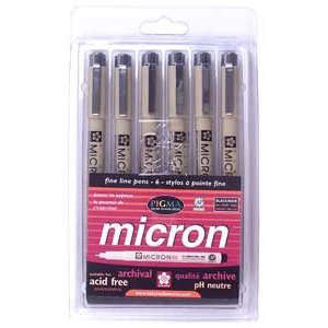 sakura pigma micron pen set 8