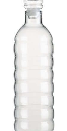 small glass beverage bottle 8