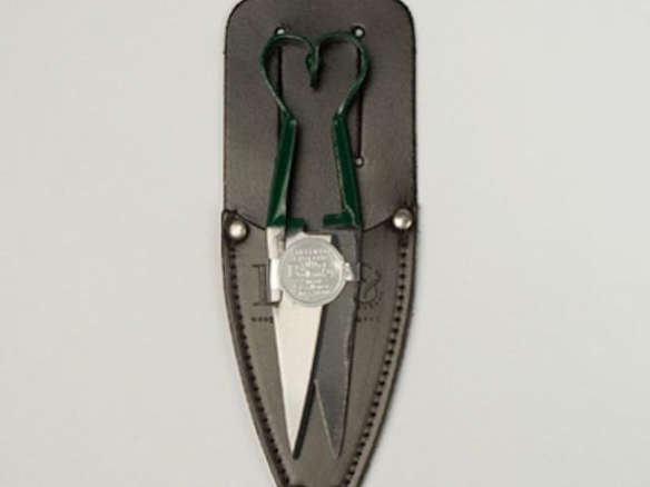 herb snips and leather holster 8
