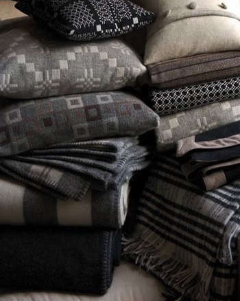 black & white collection cushions, throws, blankets 8