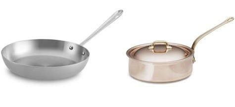 all clad stainless steel french skillets 8